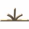 Ekena Millwork Richland Rough Sawn Timber Gable Bracket, Douglas Fir, 72"W x 42"H x 4"D x 4"F, 14/12 Pitch GBW072X42X0404RIC00RDF - alternate 4